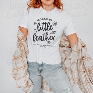 Comfort Colors 1717 t-shirt mockup by mocksbylittlefeather. A Print on Demand Mockup Shop that provides high quality png mockups for POD sellers. Little feather mocks uses only real models, real products, no Ai ever.