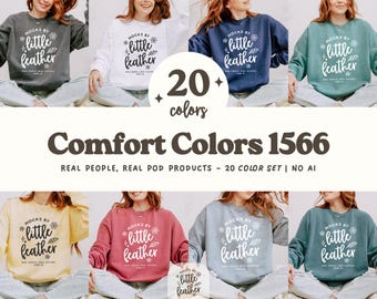 Comfort Colors 1566 Mockup Bundle, Comfort Colors Bundle, 1566 Bundle, 1566 Sweatshirt Mock, 1566 Pepper Mockup, 1566 Comfort Colors Mockup