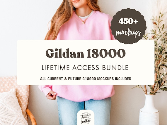 Gildan 18000 Mockup Bundle, Gildan Mockup, Gildan Crewneck Bundle, Sweatshirt Mockup, Gildan Model Mockup, Gildan Mega Bundle, Trendy Mockup