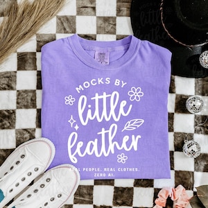 Comfort Colors 1717 Mockup Violet, Violet Comfort Colors Mockup, 1717 Violet Mockup, Comfort Colors Violet Mockup, Boho Flatlay Shirt Mockup