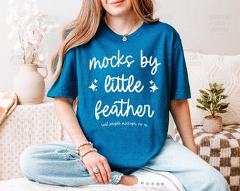 Antique Sapphire Gildan 64000 T Shirt Mockup | G64000 T-shirt Mock Up | G640 Real Human Model Mock-Up | Trendy Cozy Boho Aesthetic Tee