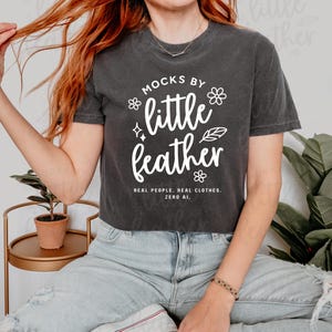 Comfort Colors 1717 Mockup Pepper, Pepper Comfort Colors Mockup, 1717 Pepper Mockup, Comfort Colors Pepper Mockup, Trendy Boho Shirt Mockup