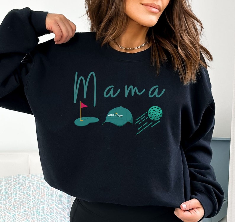 Golf Mom Sweatshirt, Golf Mom Sweatshirt, Women's Golf Sweatshirt, Golf