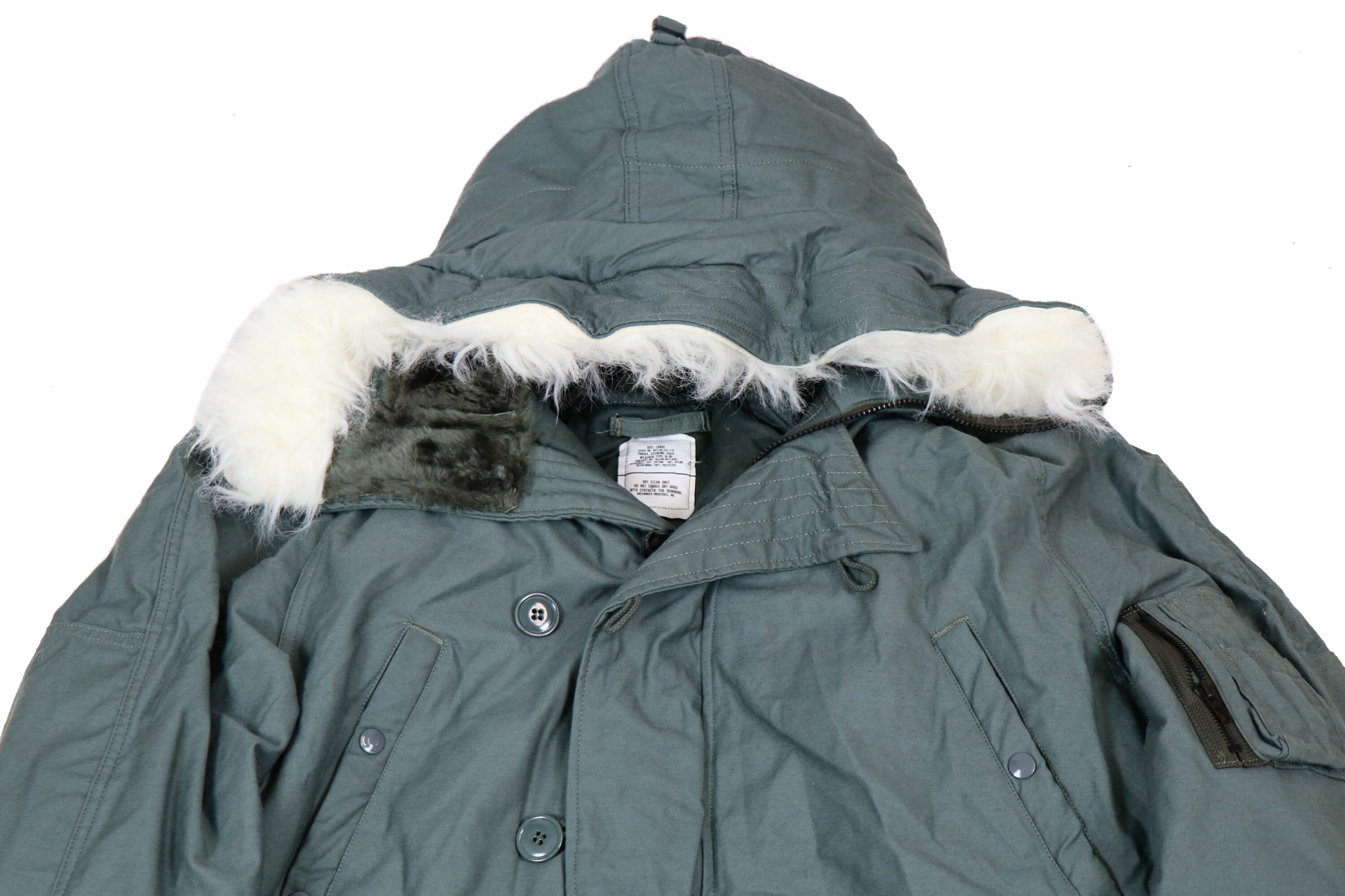 Authentic US Military Extreme Cold Weather Type N-3B N3B Parka