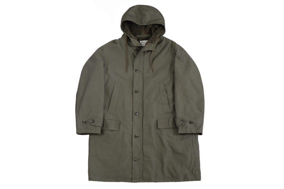 Authentic German Army Moleskin Parka with Liner Bundeswehr OD Camo Military Surplus Uniform Camouflage Jacket Coat Inner