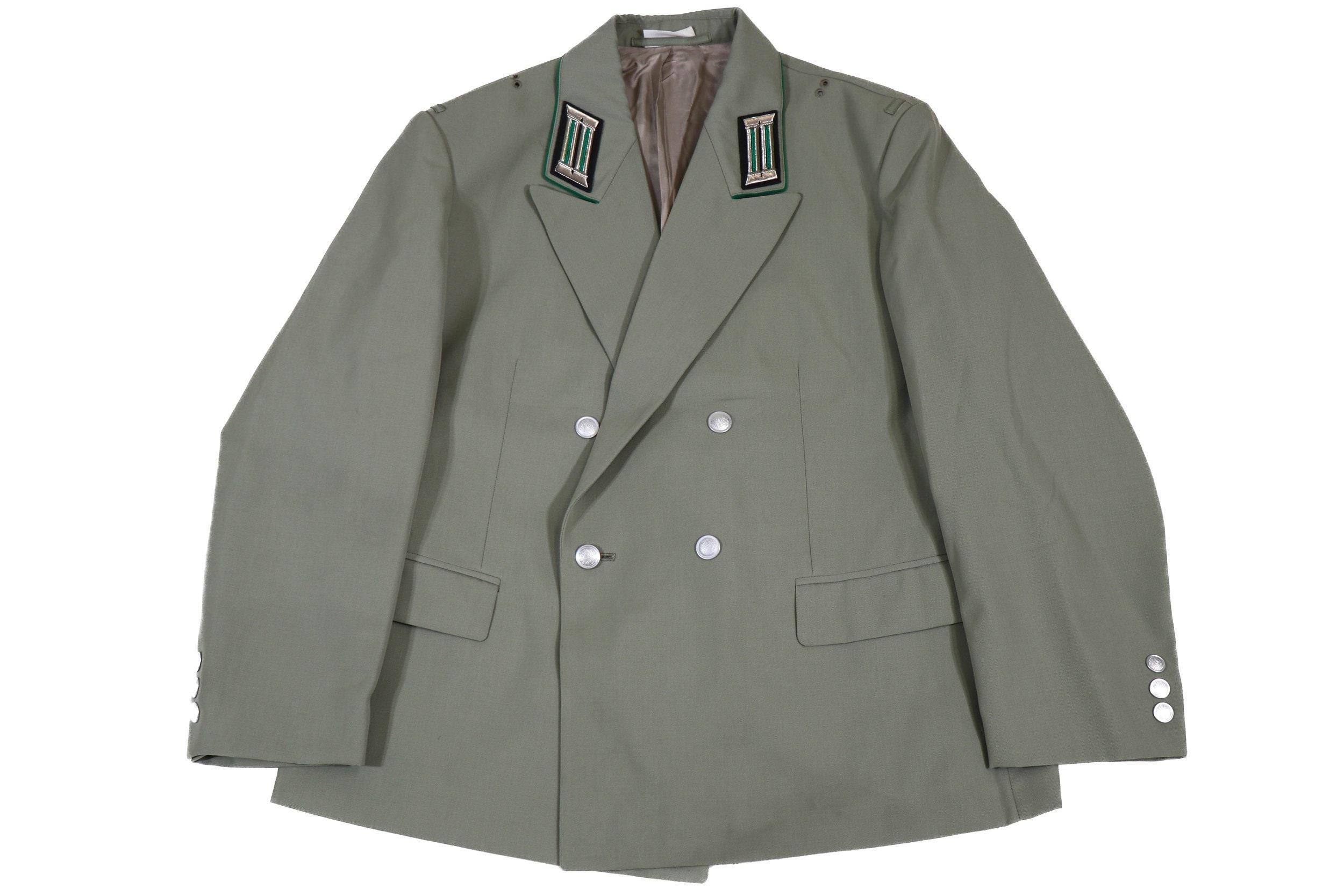 東ドイツ軍将校ドレスチュニックジャケットNVA DDRユニフォーム 本物の東ドイツ軍将校ドレス チュニック ジャケット NVA DDR
