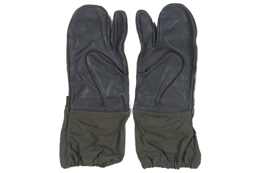 Authentic German Army Moleskin Grey Summer Gloves Bundeswehr Hot ...