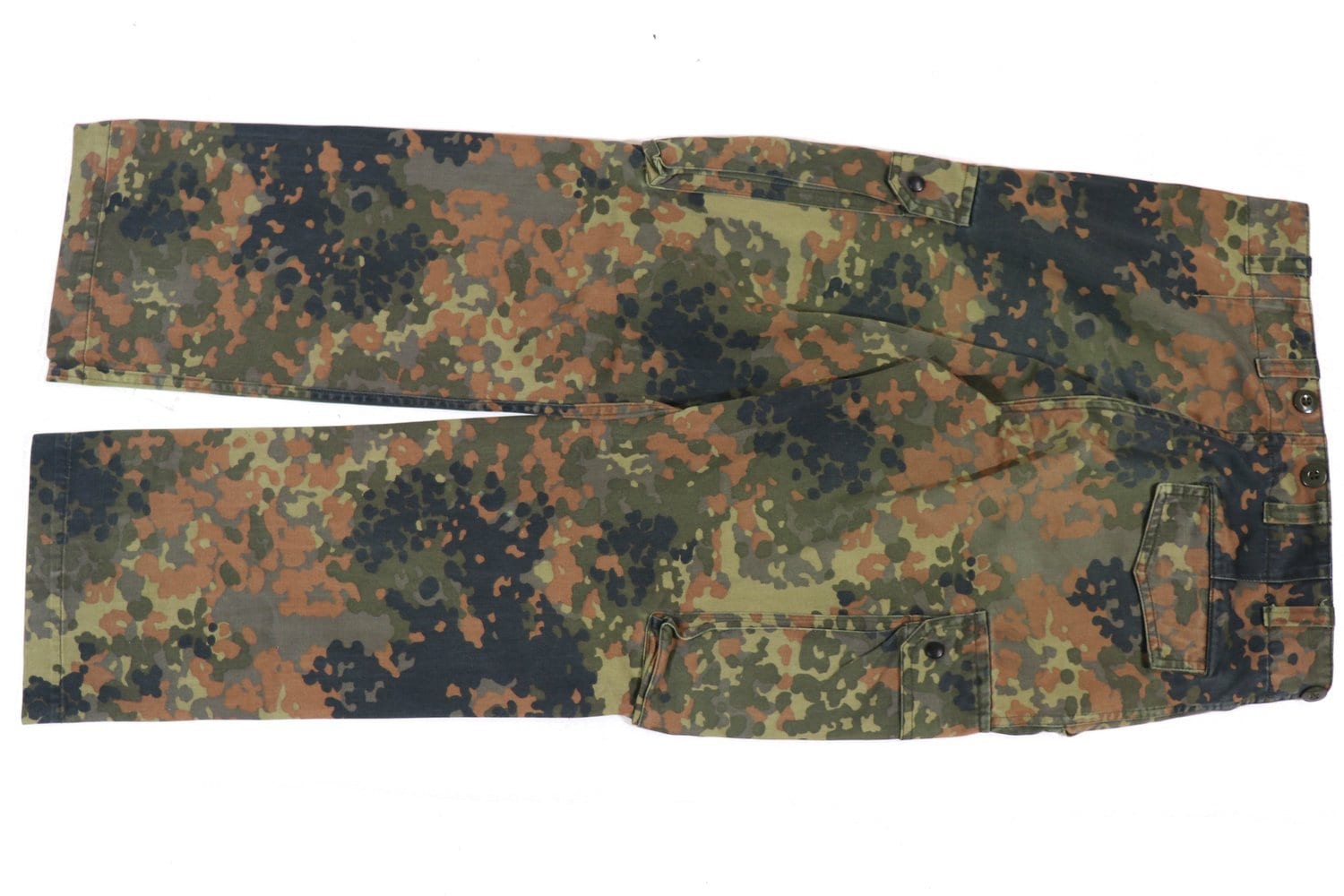 本物のドイツ軍フレックターンパンツ ドイツ連邦軍迷彩軍余剰