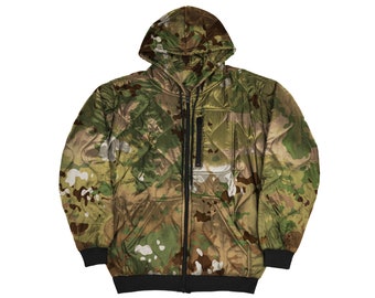 Gear Rack Woobie Jacket Full Zip Hoodie OCP Woodland Desert Cold Weather