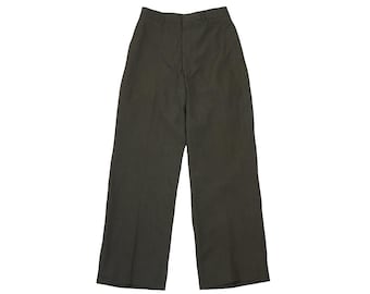1960s US ARMY Khaki Cotton Twill Chinos | 33 X 30 | Ivy League