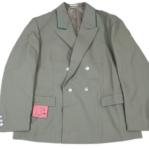 Authentic East German Army Officer Dress Tunic Jacket NVA DDR Uniform Military Surplus Uniform Parade Gala