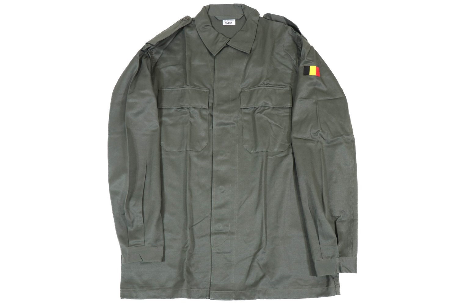 Authentic Belgian Army Field Shirt Camo Military Surplus Uniform