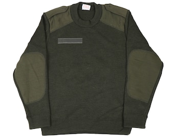 Pullover In Stile Tedesco Pullover Commando Jumper Navy Blue New - Foto 4