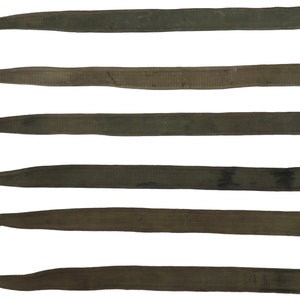 Authentic British Military P37 Lee Enfield Khaki Sling P-37 WWII Web with Brass Fittings WW2