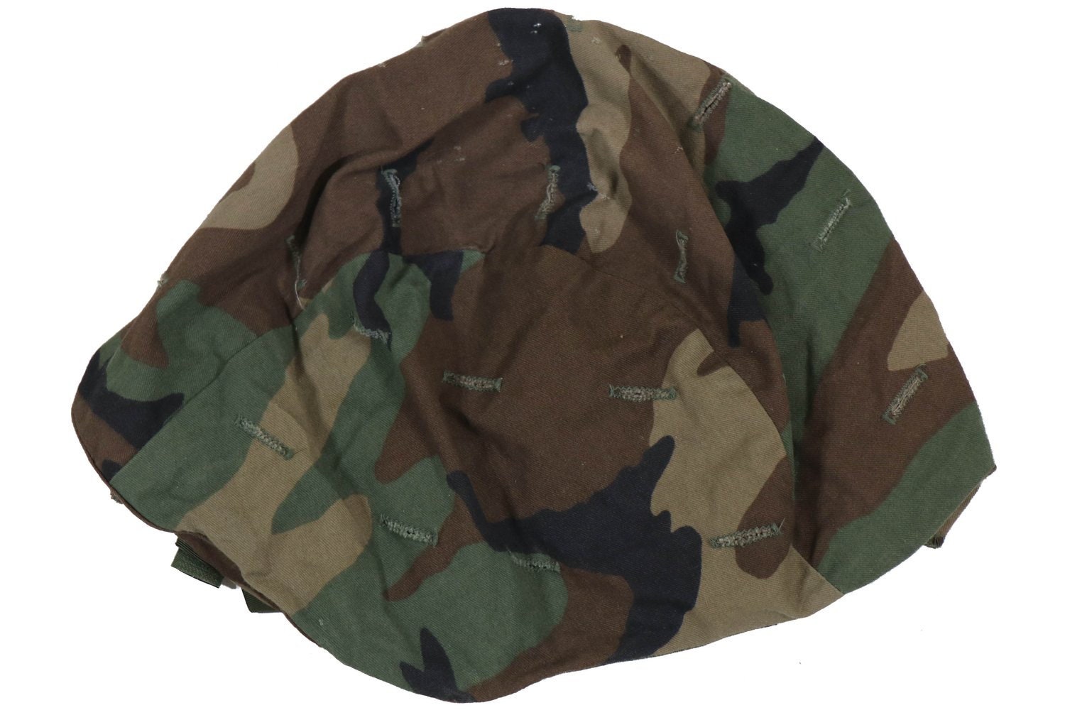 Authentic US Army PASGT Helmet Cover Woodland M81 BDU Camouflage