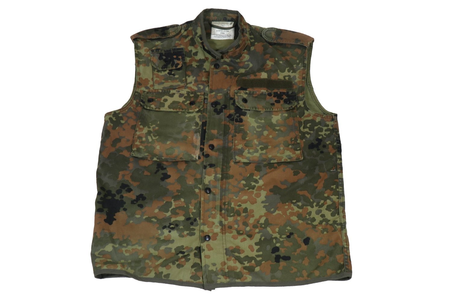 Véritable poncho de tente de l'armée allemande en toile imperméable