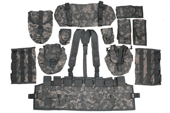 Authentic U.S Army Rifleman Set System ACU UCP Digital Camo Molle