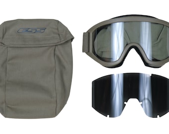 Occhiali per casco balistico ESS Striker Series Coyote Tan