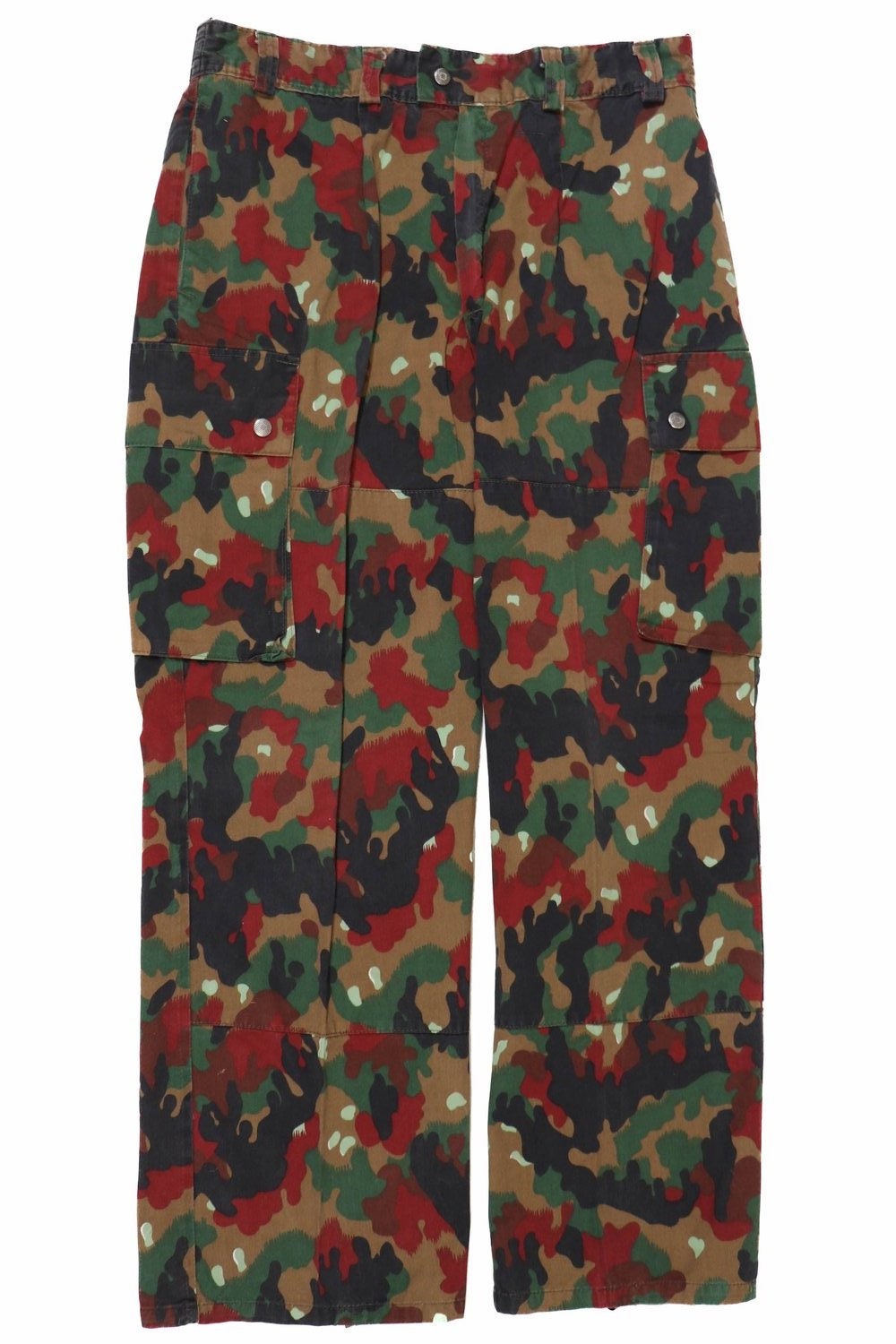 Authentic Swiss Army M83 Alpenflage Field Pants Camouflage Uniform M70 ...