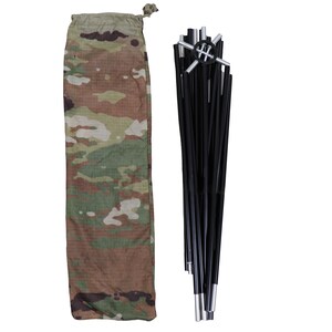 Authentic USGI OCP LiteFighter Poles ONLY for 1 Man Tent Waterproof Shelter Military Issue