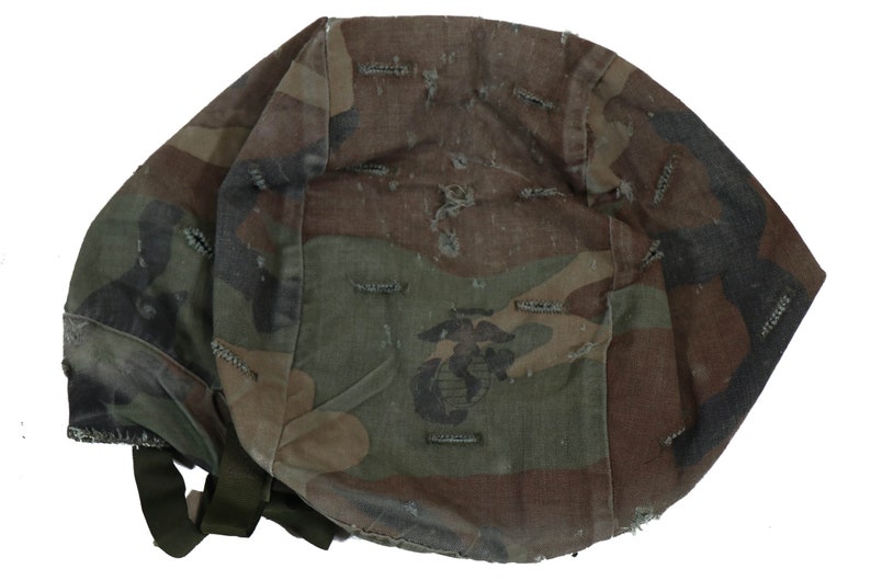 Authentic U.S Marine Corp PASGT Helmet Cover Woodland M81 BDU - Etsy