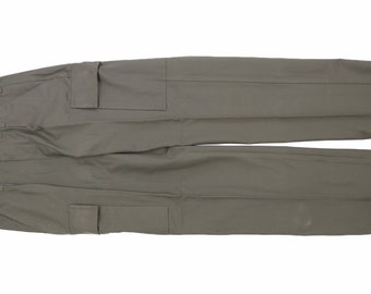 Authentic German Army Moleskin Grey Pants Bundeswehr Camo Military Surplus Uniform Camouflage Trousers Cargo Pants