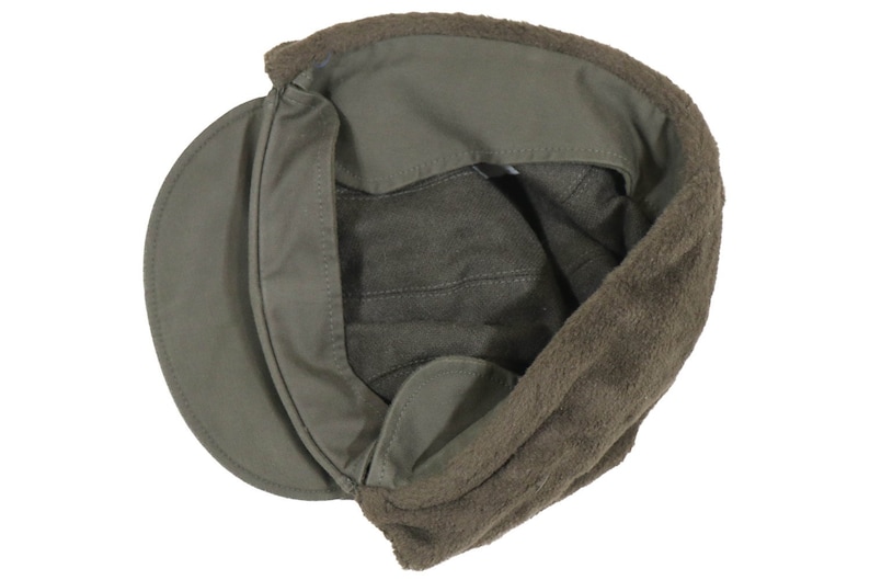 Authentic German Army Moleskin Grey Winter Hat Bundeswehr Camo Military