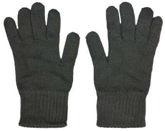 Authentic East German Wool Gloves Bundeswehr Army Cold Weather Mittens