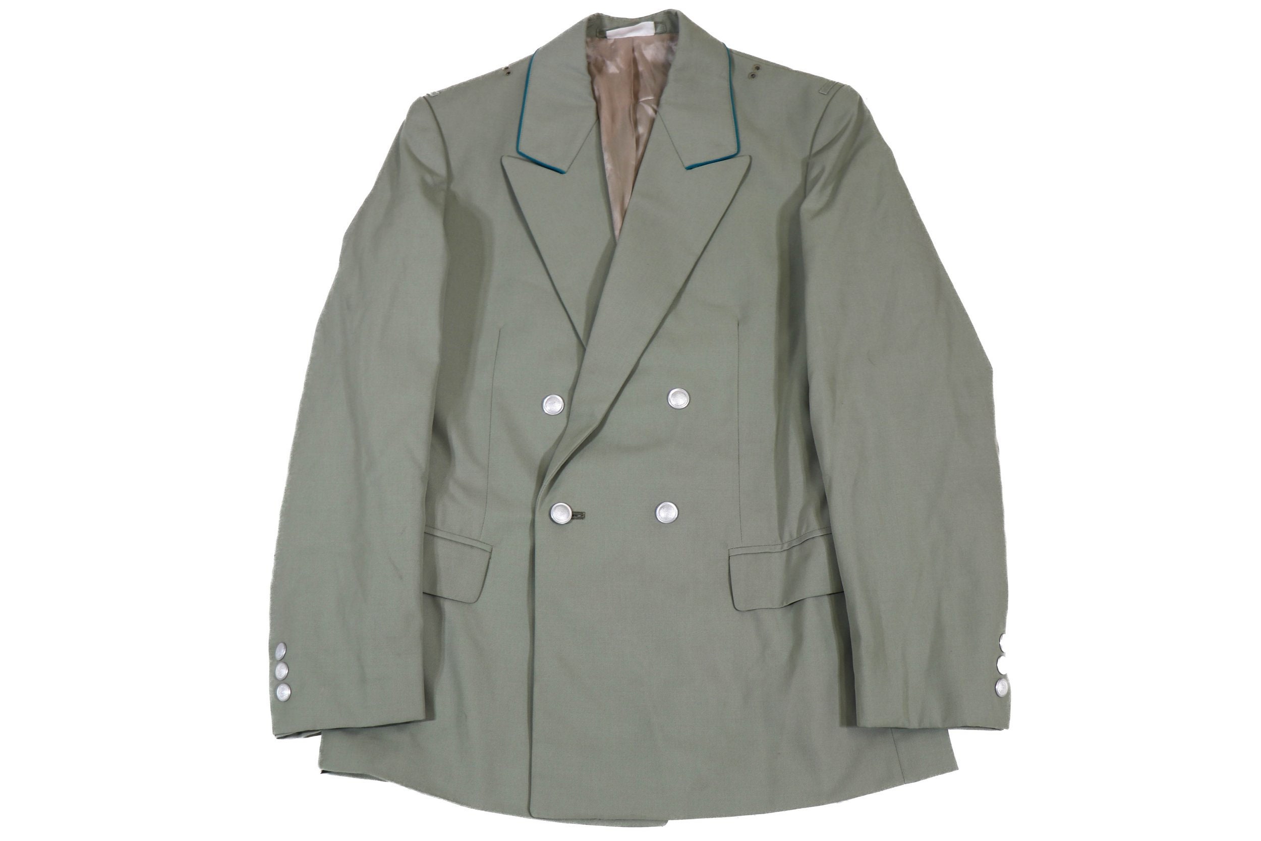 東ドイツ軍将校ドレスチュニックジャケットNVA DDRユニフォーム 本物の東ドイツ軍将校ドレス チュニック ジャケット NVA DDR