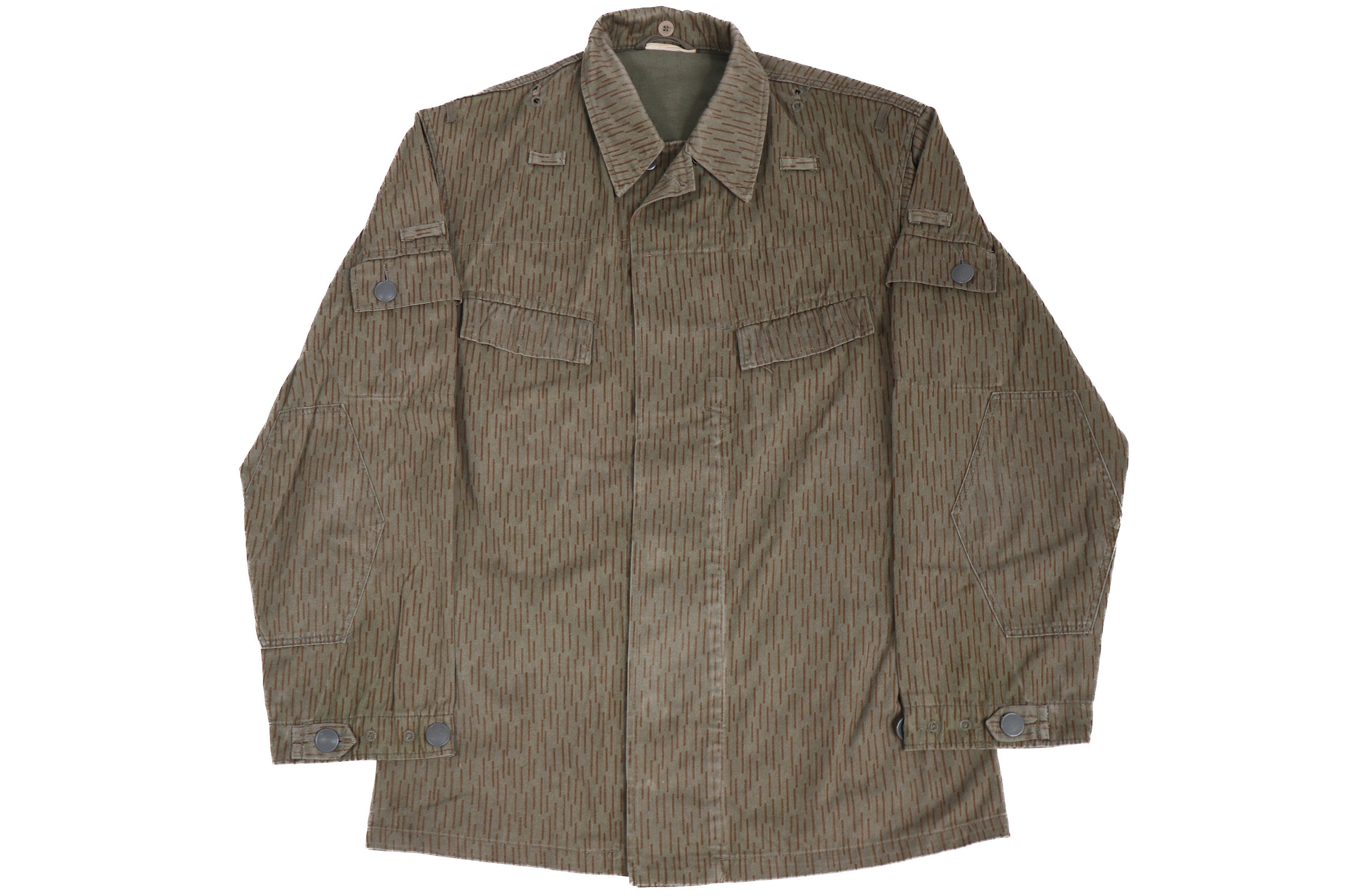 Authentic East German Army Strichtarn Camo Field Jacket NVA