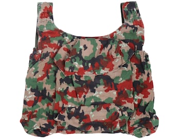 Auténtico ejército suizo M70 Alpenflage Field Pack uniforme de camuflaje M83 Camo excedente militar mochila bolsa mochila portador