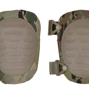 Authentic U.S Army Knee Pad Set OCP Multicam Woodland Camo Military Surplus Field Gear Tactical Assault McGuire Nicholas Alamo Strategic