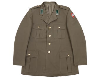 Authentic Italian Esercito Khaki Army Parade Dress Jacket Tunic Military