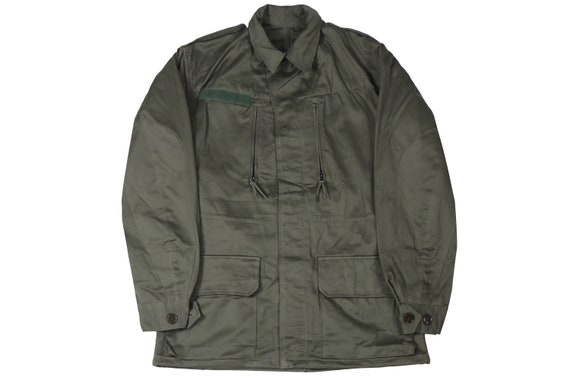 Authentic French Military M1964 Field Jacket Green M64 Coat