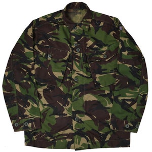 Authentic British Army Woodland DPM Field Jacket Uniform Shirt Great Britain Military Uniform Field Gear Surplus UK