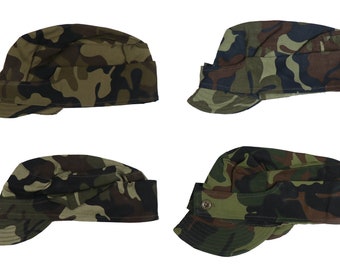 Genuine Romanian Army M93 Field Cap – Leaf Camo, Men's BDU Hat, New