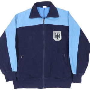 Vintage 70s 80s Bundeswehr German Army Track Jacket Physical
