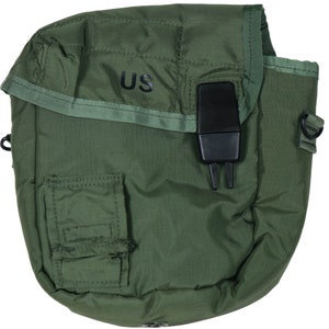 US Army 2 Quart Canteen Cover Pouch Insulated OD Green Military ALICE