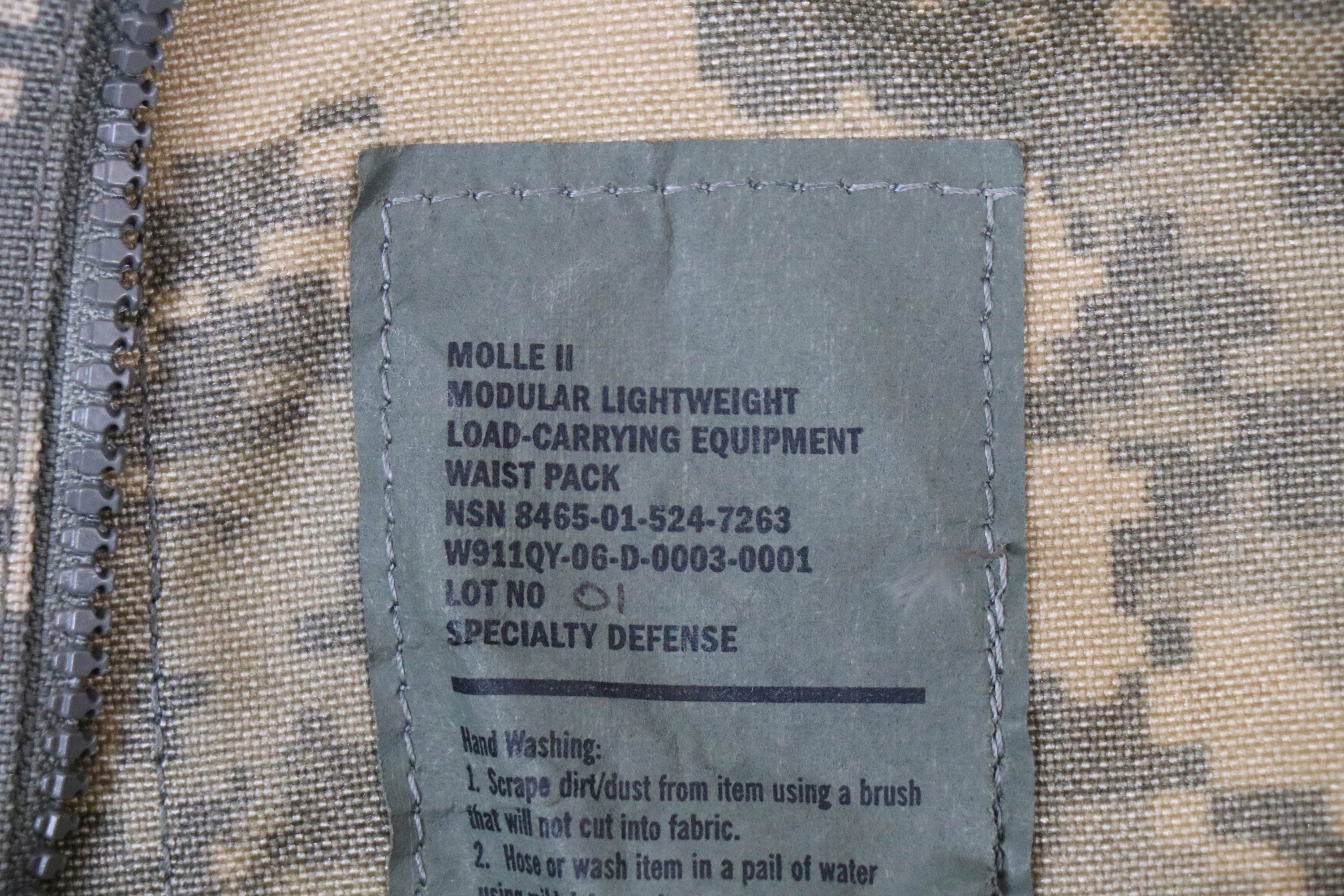 Authentic U.S Army Molle II Waist Pack General Purpose Butt Dump Pouch ...