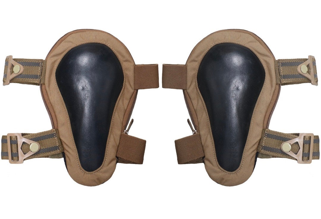 Authentic U.S Military Knee Pad Set Coyote Brown London Bridge Trading ...