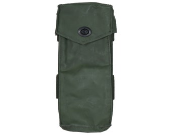 Authentic  Belgian OD Green PVC Mag Pouch Military Issue Bag