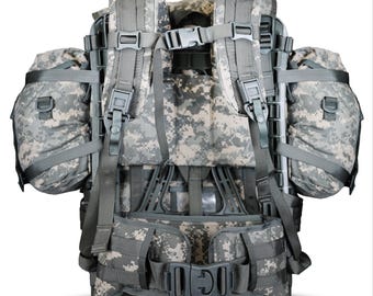 本物の米陸軍大型リュックサック、ACU UCPデジタル迷彩MOLLE II