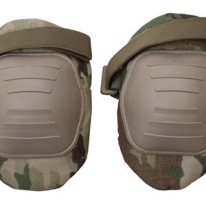 Authentic U.S Army Elbow Pad Set OCP Multicam Woodland Camo Military Surplus Field Gear Tactical Assault McGuire Nicholas Alamo Strategic