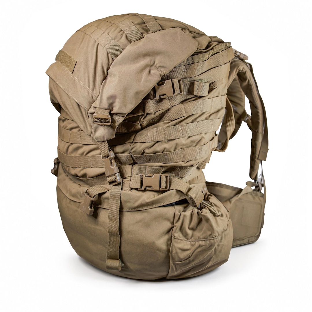 Complete USMC Main Pack FILBE Field Bag Coyote Brown Backpack