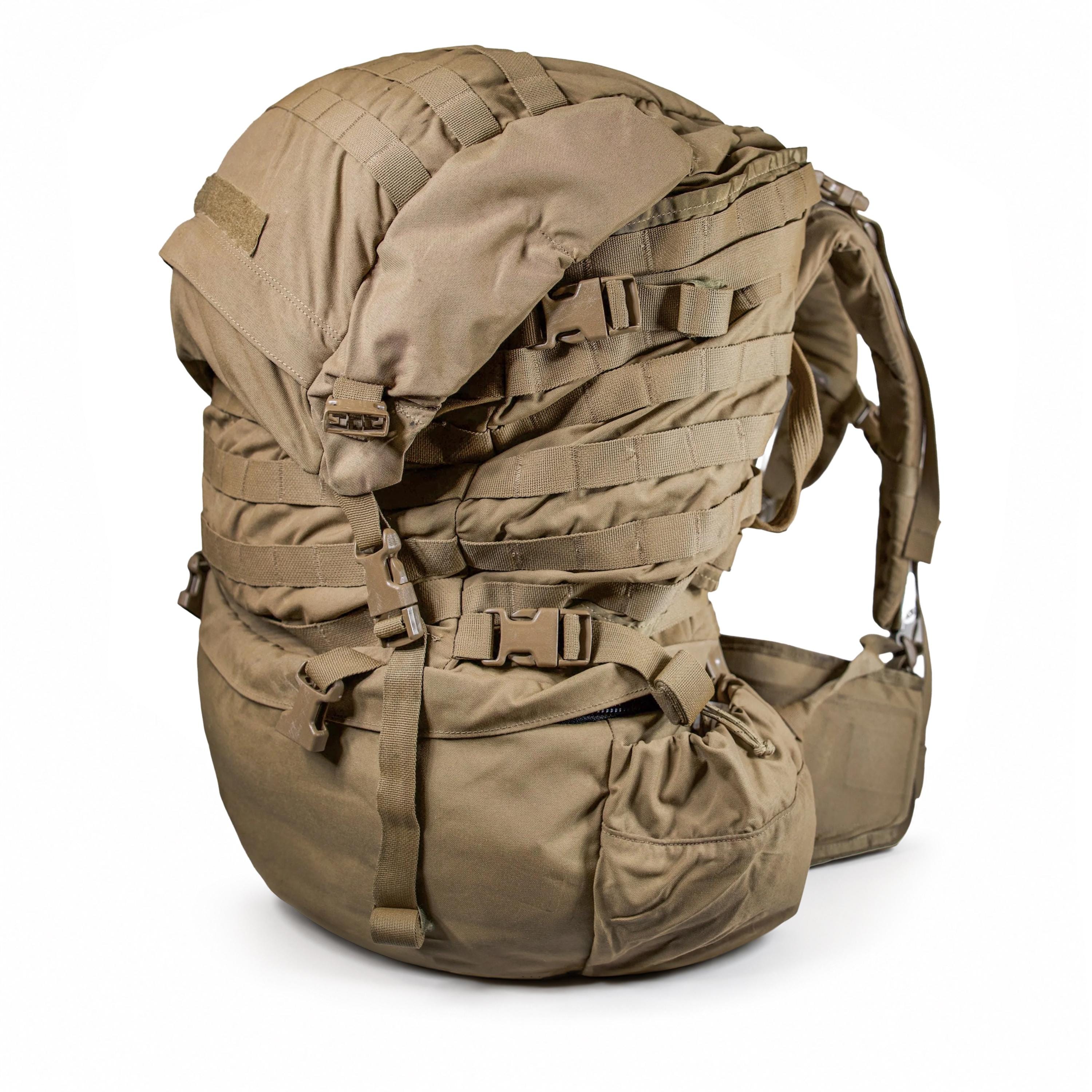 Complete USMC Main Pack FILBE Field Bag Coyote Brown Backpack
