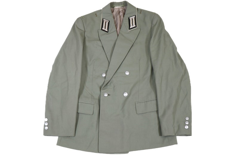 Authentic East German Army Officer Dress Tunic Jacket NVA DDR Uniform ...