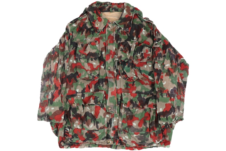 Authentic Swiss Army M70 Alpenflage Parka Field Jacket Camouflage ...