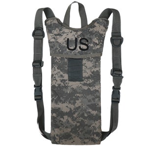 Authentic U.S Army ACU Hydration System Carrier UCP Digital Camo Military Surplus Field Gear Tactical Assault Uniform Vest Pack