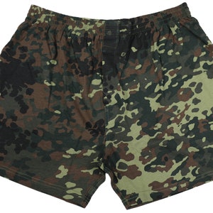 Authentic MilTec German Bundeswehr Flecktarn Boxers Underwear Camo