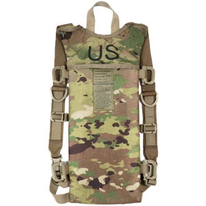 Authentic U.S Army Molle II Hydration Carrier System OCP Multicam Woodland Camo Military Surplus Field Water Pack Backpack